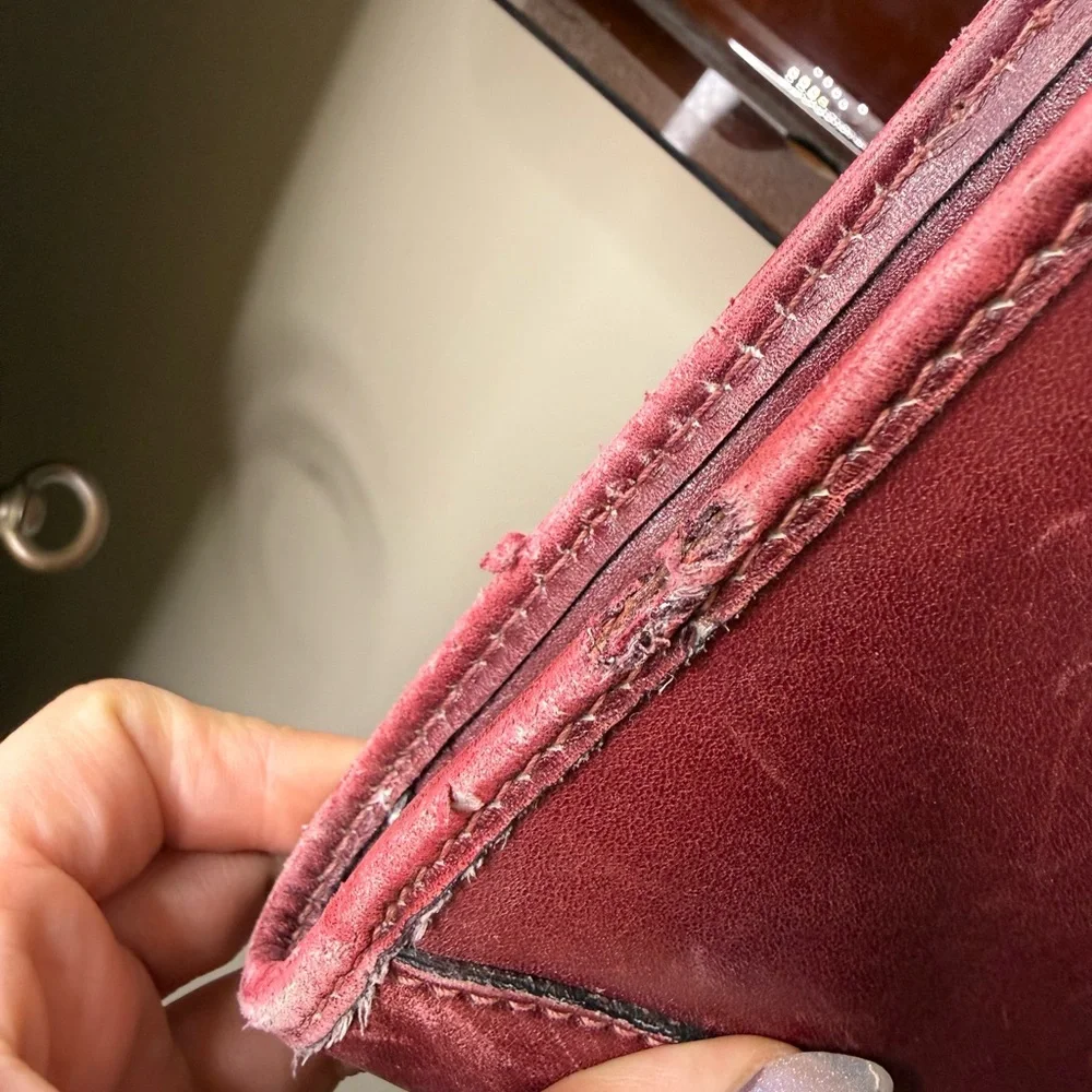 Vintage Gucci Oxblood Laptop Paperwork Satchel Bag